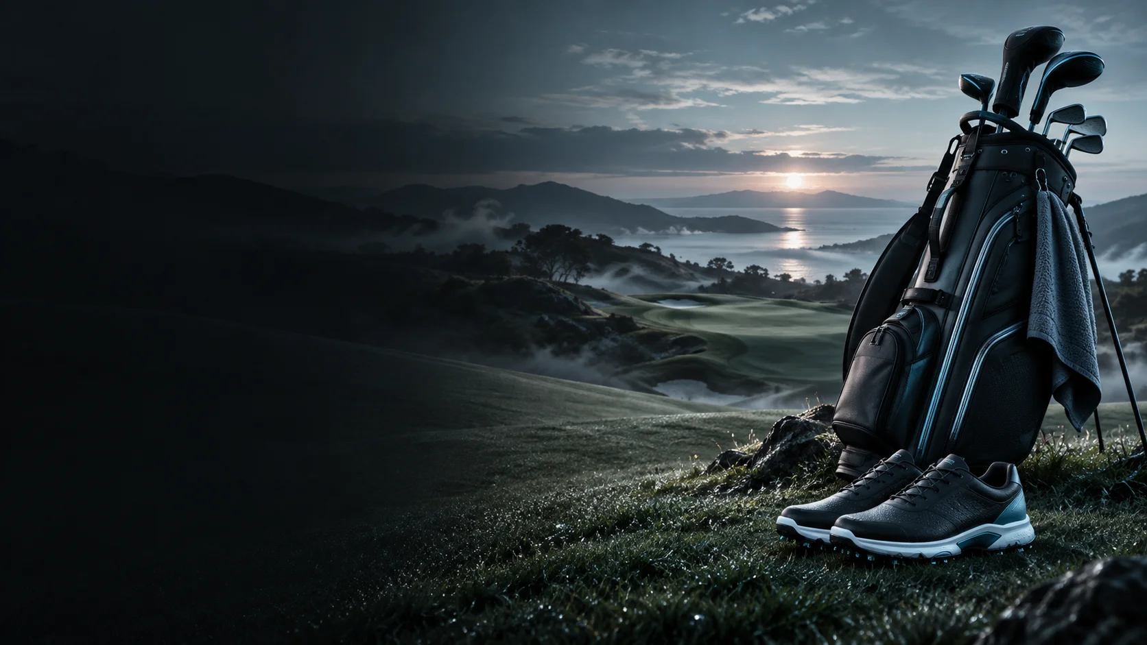 Golf and lifelong fitness artwork