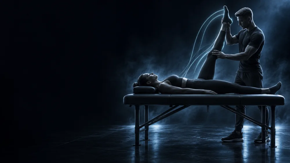 Assisted stretching artwork