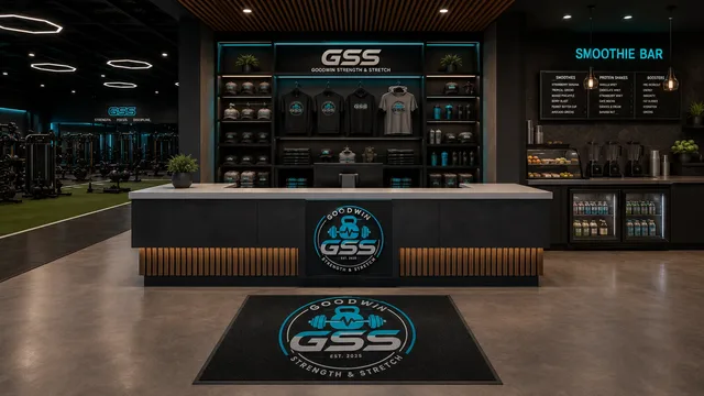 Strength training inside the current GSS studio in Bluffton