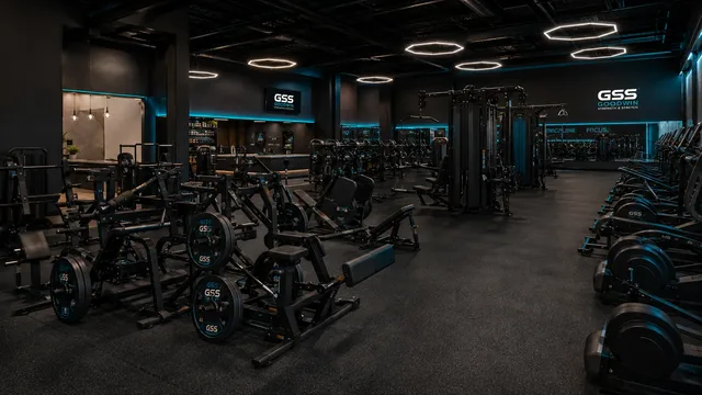 Recovery amenities at Goodwin Strength and Stretch